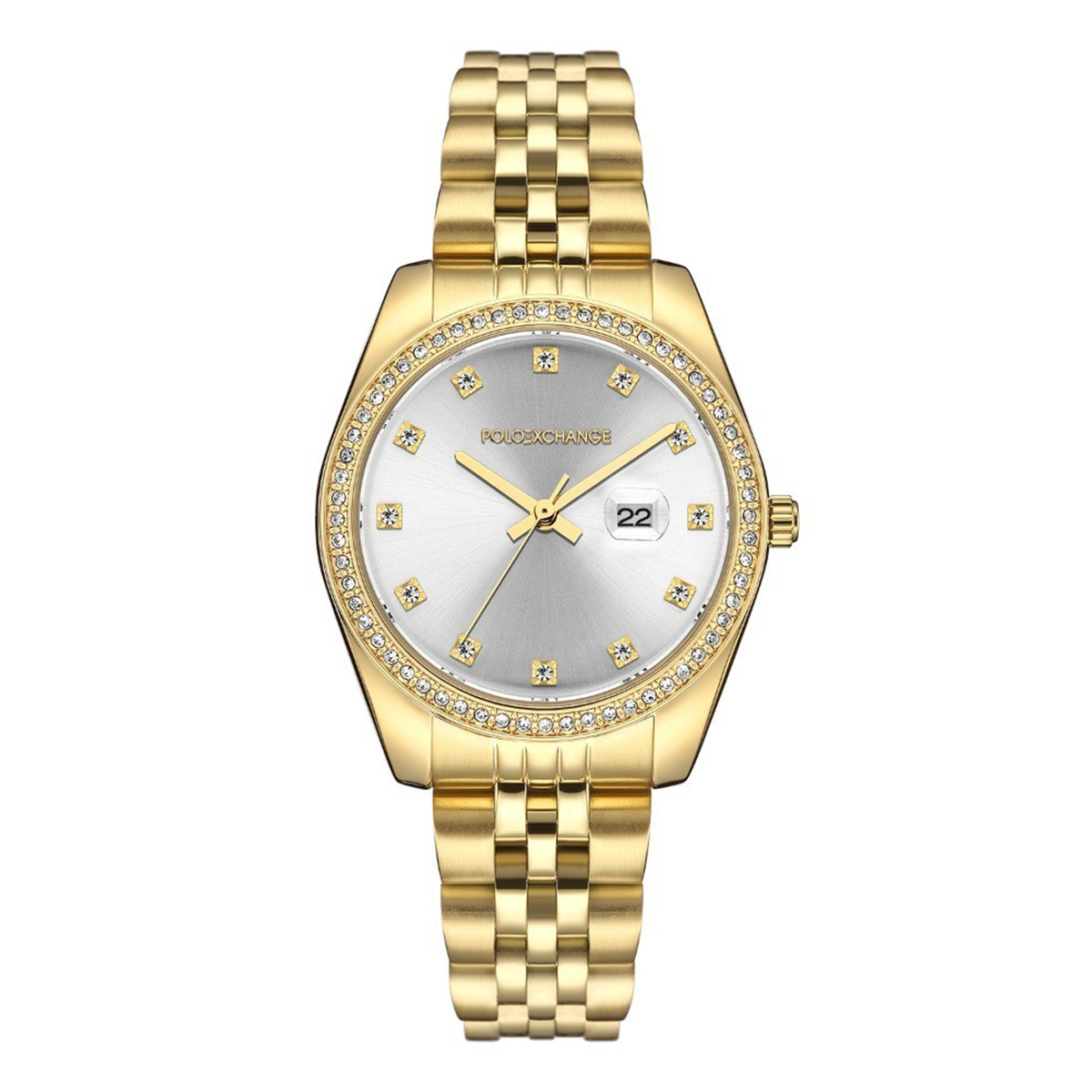 MONTRE POLOEXCHANGE FEMME SIMPLE ACIER